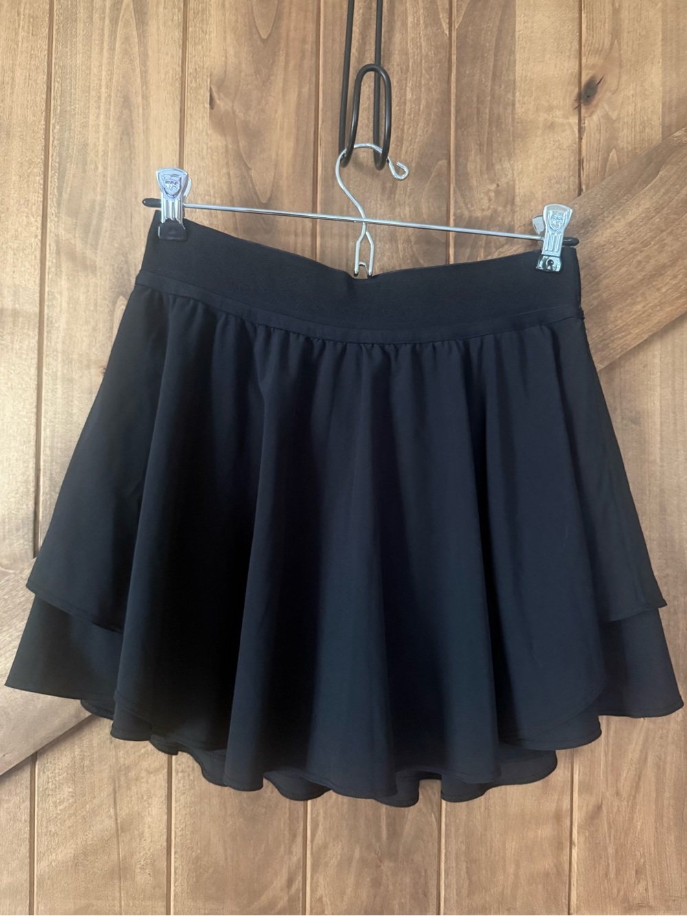 Lululemon Court Rival High Rise Skirt Black Size 6 - Picture 2 of 7